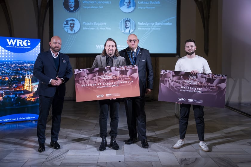 Uroczystość wręczenia nagród - Kulinarne Grand Prix Wrocławia